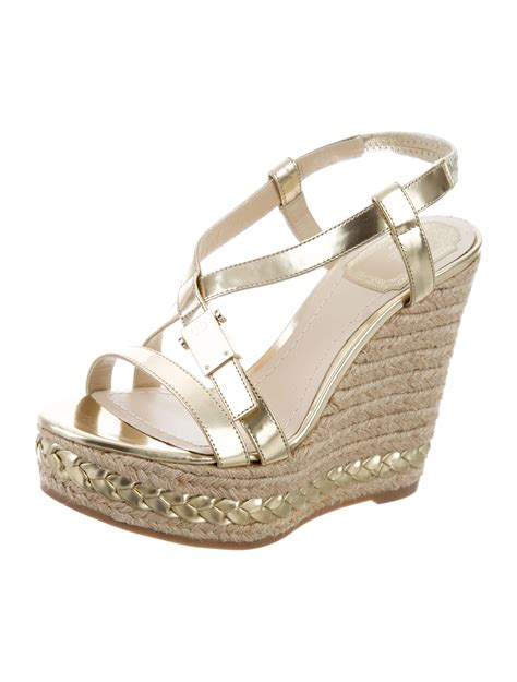 dior espadrille sandals
